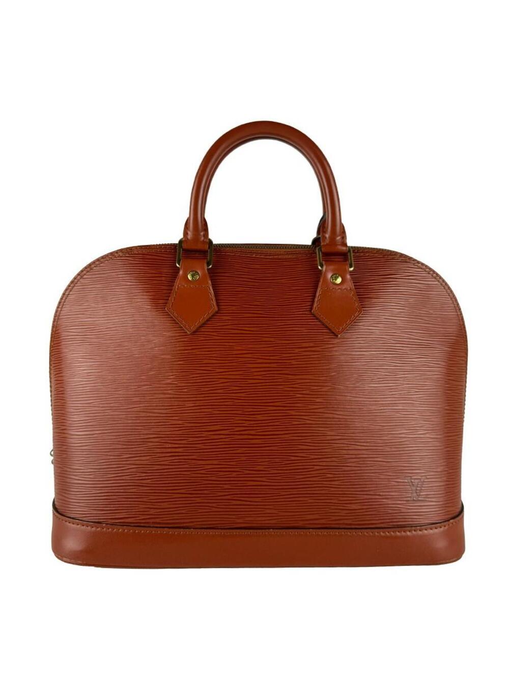 Auth Louis Vuitton Handbag Kenya Brown #333407L49B